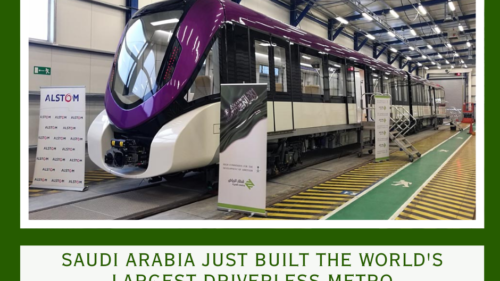 Saudi Arabia Just Built the World's Largest Driverless Metro