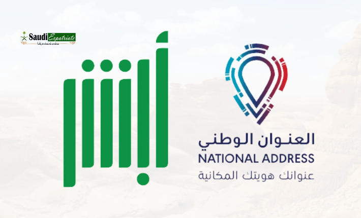 How to Register National Address through Absher image showing main features