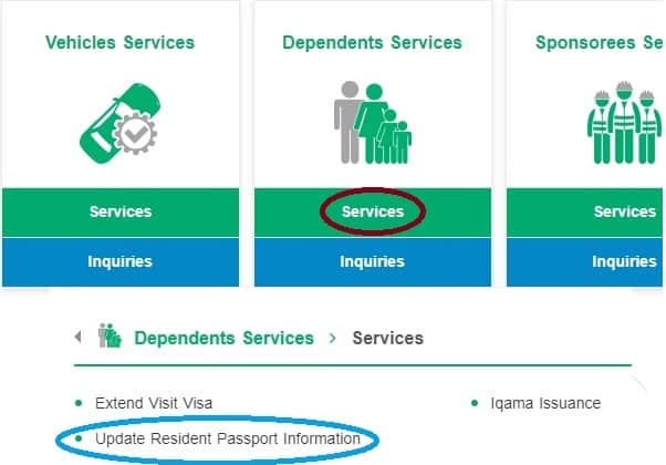 How to Issue Dependent Iqama Using Absher 2 How to Issue Dependent Iqama Using Absher image showing main features