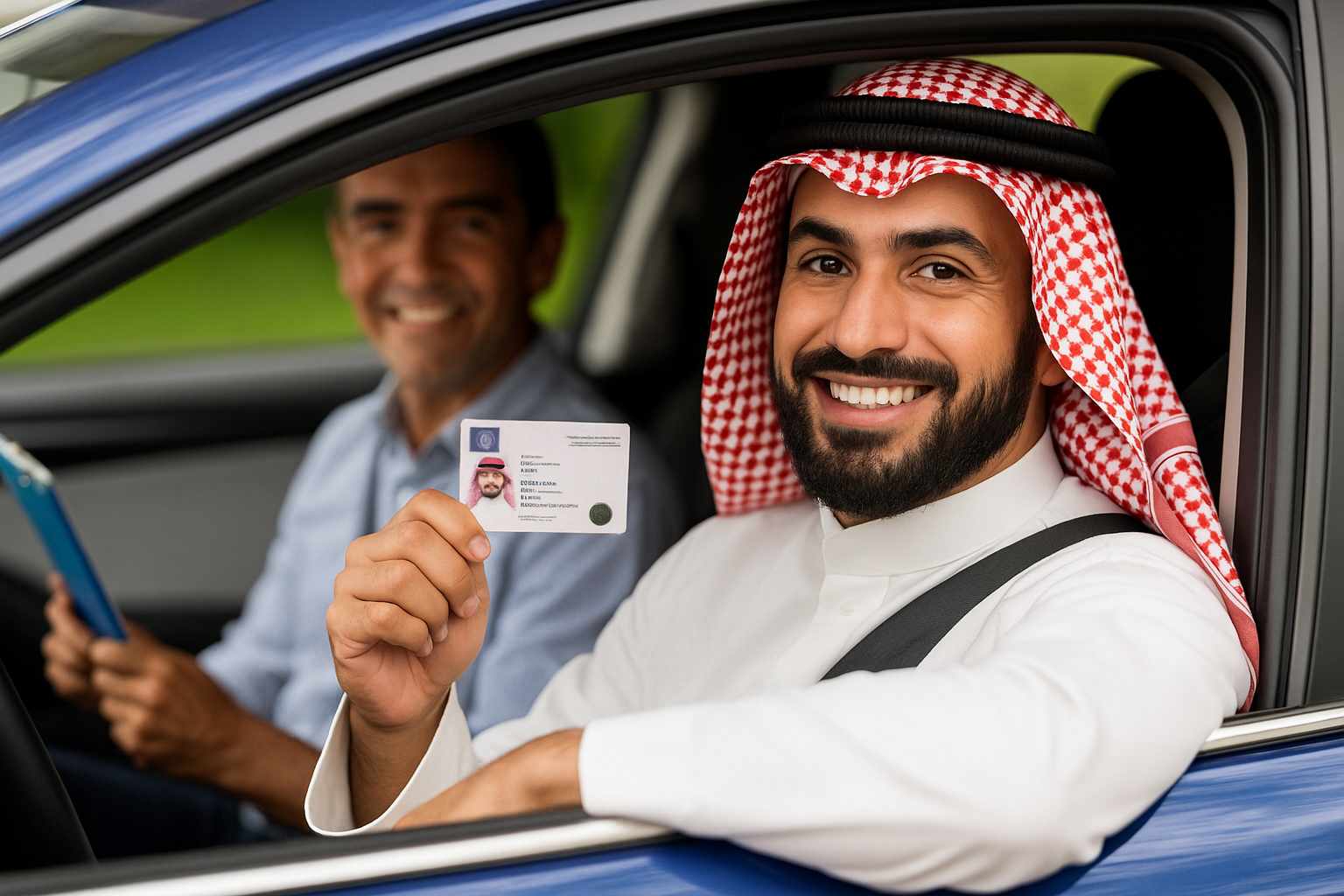 How to Driving In Saudi Arabia With International License image showing main features