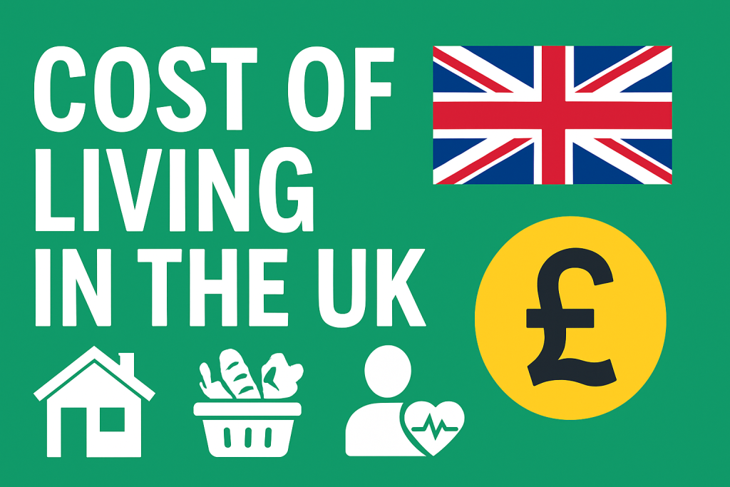 Cost of Living in the UK: Full Breakdown & Guide image showing main features